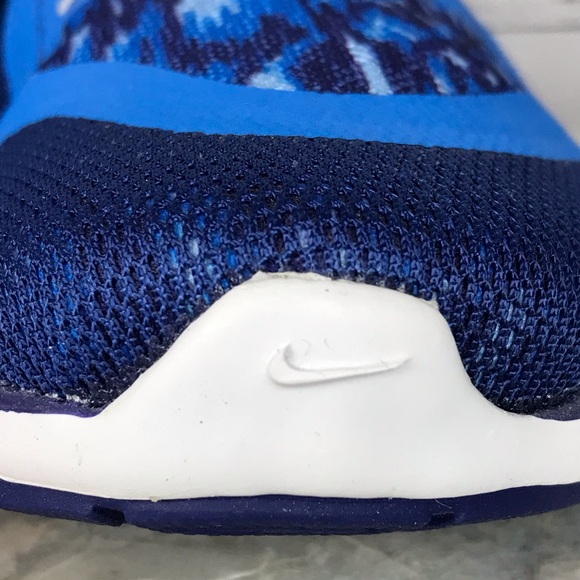 Nike Training Flex Trainer 6 Print Womens Blue Running Shoes Size 6.5 831578-401 - Picture 5 of 12